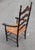 Wood Pair of 1960s American Colonial Revival Ladder-Back Armchairs For Sale - Image 7 of 9