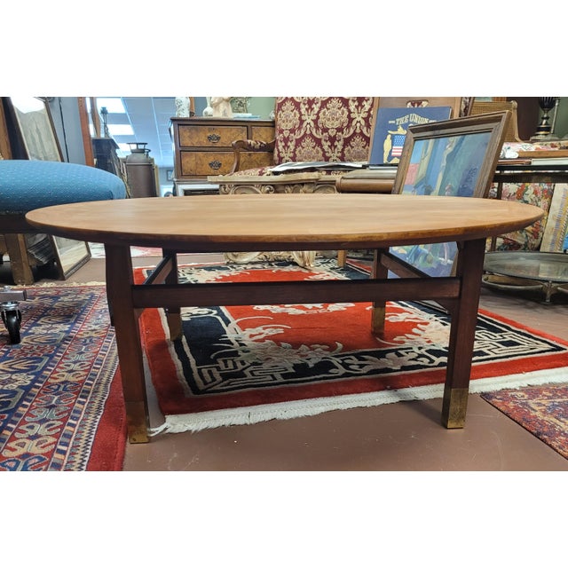 Mid-Century Modern 1960s Mid Century Modern Walnut Coffee Table For Sale - Image 3 of 10