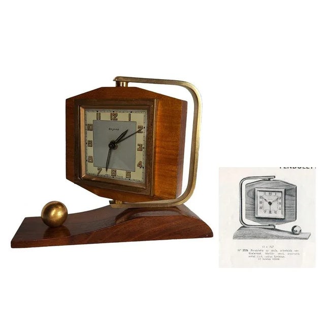Very rare model, so you don't see one like this every day. Small alarm clock from the French company Bayard. This model...