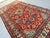 Red Persian Karaja Medallion Hand-Knotted Wool Rug - 4'0" X 7'2" For Sale - Image 6 of 12