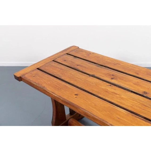 Wood Mid-Century Pine Berga Side Table by David Rosen Nordic Company, Sweden 1950s For Sale - Image 7 of 9