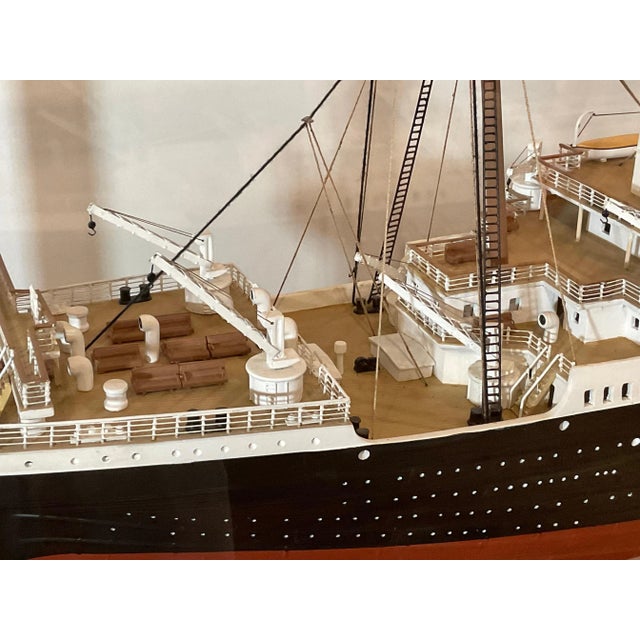 Six Foot Model of the Titanic For Sale - Image 12 of 12