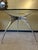 Silver Round Errance Table in Polished Aluminum and Beveled Glass by Bernard Dequet for Protis, 1970s For Sale - Image 8 of 9