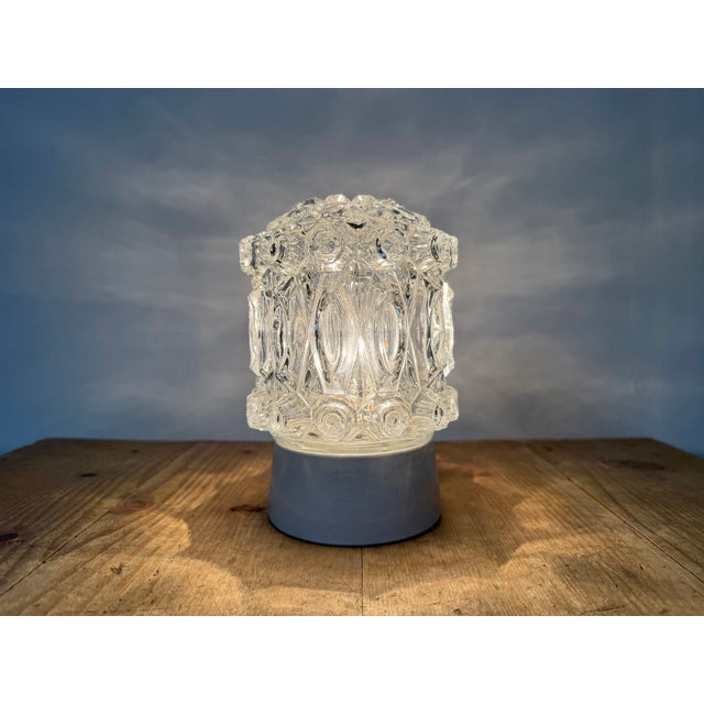 Vintage White Porcelain Ceiling Light, 1970s For Sale - Image 12 of 13