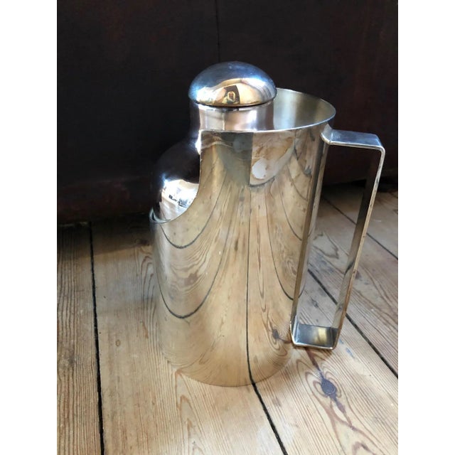 Mid-Century Silver Thermos For Sale - Image 7 of 7