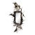 Late 19th Century Large Antler Mirror, Rustic Trophy-Style Wall Mirror For Sale