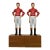 Pair X "21" Club Red Coat Jockey Bookends For Sale