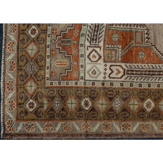 Turkish Turkish Vintage Rug 3'6" x 6'8" #16090 For Sale - Image 3 of 8