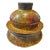 Wooden Painted Tibetan Covered Bowl For Sale