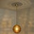 Cascade Hanging Light Fixture with Eight Murano Glass Globes, 1960s For Sale - Image 12 of 18