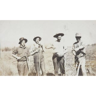 1910 Hard Working Farmers, Men Taking a Break Photograph For Sale
