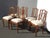 Gorgeous French Style Chairs in Good Vintage Condition. Solid and Firm. Beautiful set. The cushions show they were...