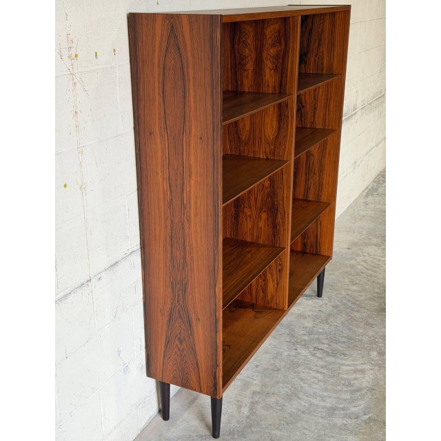Poul Hundevad Rosewood Bookcase Danish Mid-Century Modern 1960s For Sale - Image 9 of 11