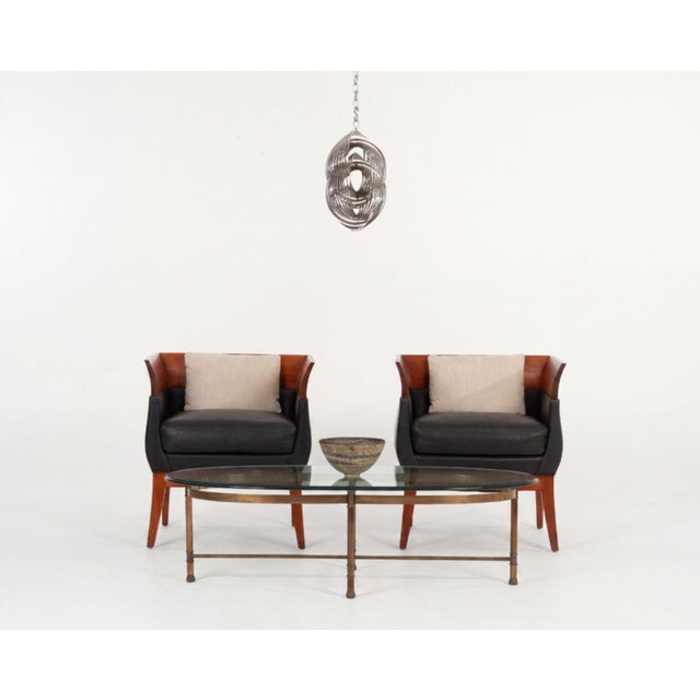 Pair of Orlando Diaz-Azcuy Chalice Chairs 1985c. For Sale - Image 17 of 17