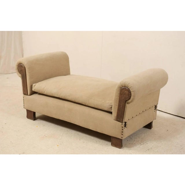 French Lit De Jour Daybed Circa 1920s-1930s With Nice Rounded Arms For Sale In Atlanta - Image 6 of 11