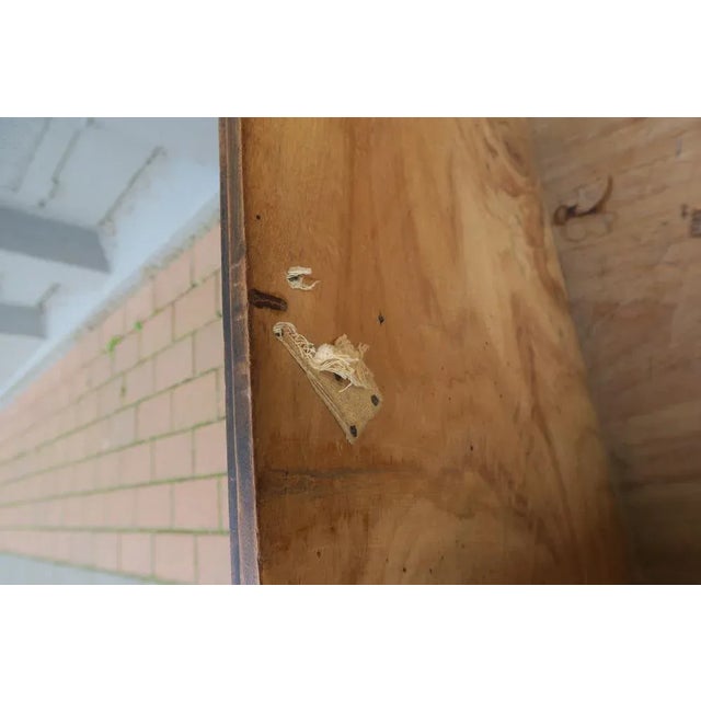 Brown Antique English Chest, 1890s For Sale - Image 8 of 16