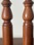 Wood Vintage Midcentury Pair of Hand Turned Wooden Candlesticks 13” Height For Sale - Image 7 of 7