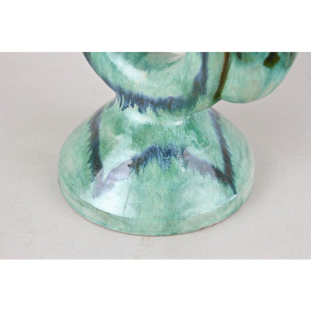 Mid-Century Ceramic Candleholder, Austria, 1950s For Sale - Image 3 of 18