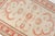 Ivory Vintage Turkish Oushak Rug in Pastel Salmon Pink and Ivory For Sale - Image 8 of 10