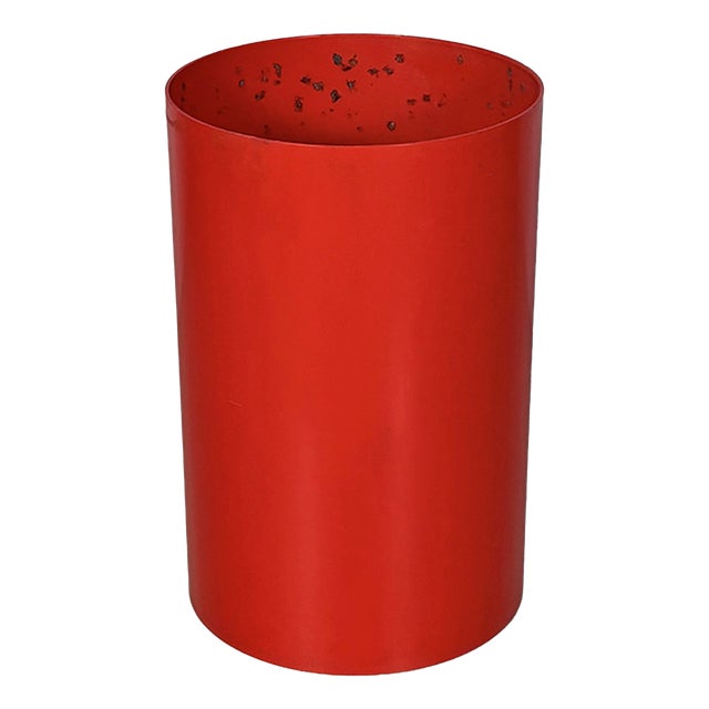 Italian Wastepaper Basket Model 4670 by Gino Colombini for Kartell, 1970s For Sale