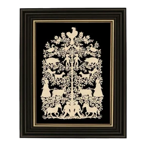 Farm Animals Reproduction Scherenschnitte Paper Cutting