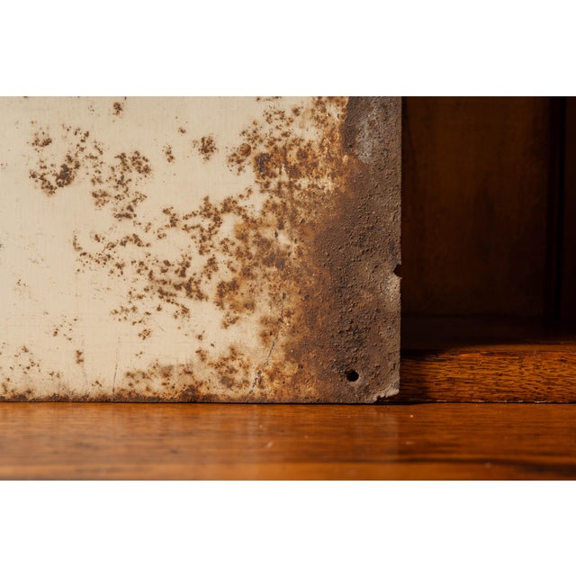 Vintage Goodrich's Cotton Candy Tin Sign For Sale - Image 4 of 7