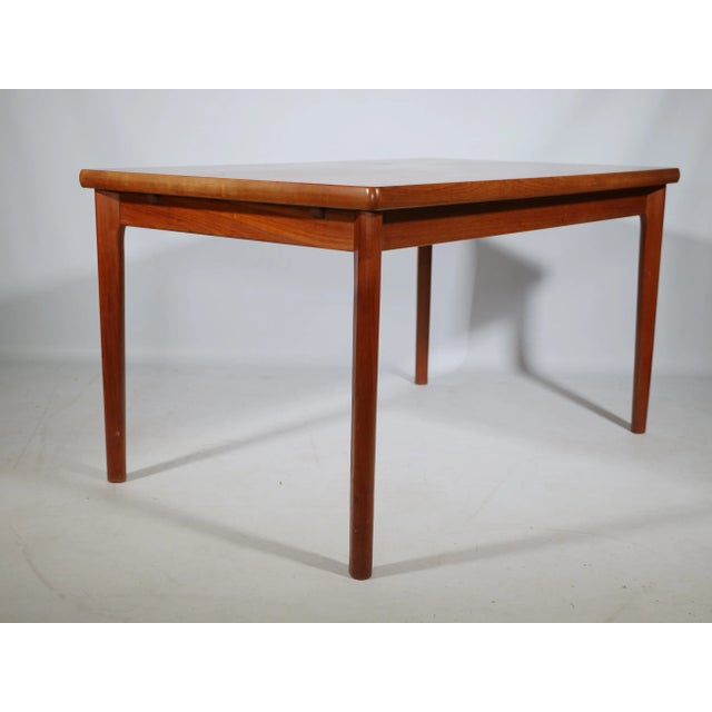 Danish Teak Extendable Dining Table by Henning Kjaernulf for Vejle Möbelfabrik, 1960s For Sale - Image 10 of 12