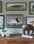 Contemporary Contemporary 'Majestic Lion' Original Naive Style Animal Oil Painting by British Artist Matt Rix, Framed For Sale - Image 3 of 12