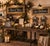 Vintage Ornate Embossed Gold Metal/Tin Framed Chalkboard Signs, Lot of 2 For Sale In Houston - Image 6 of 8