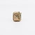 Metal Antique Victorian / Aesthetic Movement Gold-Filled Bracelet Charm or Watch Fob For Sale - Image 7 of 11