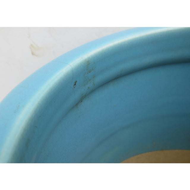 Turquoise 1980s Japanese Ceramic Hibachi For Sale - Image 11 of 12