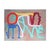 2020s Peter Healy "Standing Ovation" Blue, Pink, Red, and Gray Abstract Contemporary Painting, 2022 For Sale - Image 5 of 12