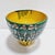 Vintage Bohemian Ceramic Planter in Green and Lemon Yellow, 1950s For Sale - Image 11 of 11