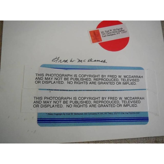 Printmaking Materials Fred McDarrah, Stanley Crouch, Jose Torres, 1984 For Sale - Image 7 of 7