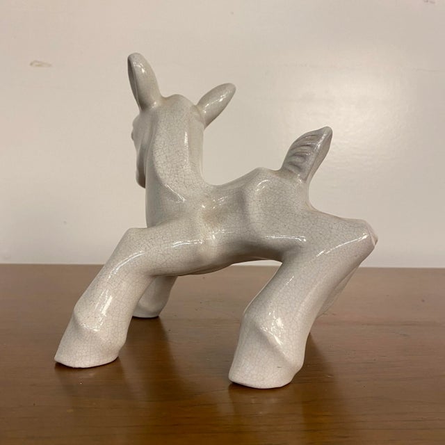 Karlsruhe Majolica Ceramic Lamb For Sale - Image 4 of 12