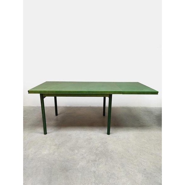 Wood Vintage Wooden Dining Set, 1970s, Set of 7 For Sale - Image 7 of 8