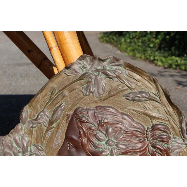 Art Nouveau Bas Relief by Ernst Wahliss, Vienna, Austria, 1890s For Sale - Image 3 of 9