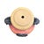 Plastic Painted Urn With Ram Heads and Swag Motifs For Sale - Image 7 of 8