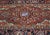 Red Antique Serapi Rug 4'5'' x 6'9'' For Sale - Image 8 of 9