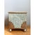 Green Vintage Painted Cache Pot With Shell Detail For Sale - Image 8 of 12