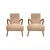 This pair of Italian armchairs captures the essence of mid-20th-century modern design, influenced by the distinctive style...