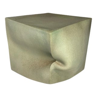 Simone Couderc Cube Sculpture 1990 France For Sale