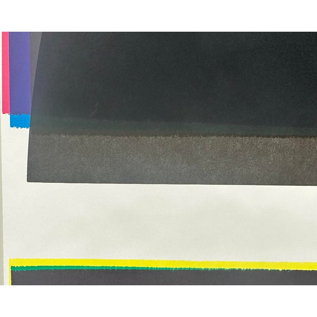 “3” Numbers Series Limited Edition Serigraph Poster by Paula Scher For Sale In Indianapolis - Image 6 of 10