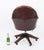 Vintage English Leather Desk Chair For Sale - Image 10 of 11