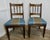 Gray Edwardian Oak Dining Chairs, 1890s, Set of 6 For Sale - Image 8 of 11