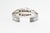 Mid 20th Century Southwestern Fred Harvey Style Sterling Silver and Petrified Wood Cuff Bracelet For Sale - Image 4 of 10