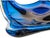 Large Stingray Glass Centerpiece Bowl 21" Oversize Blue Nautical Coastal Decor For Sale In San Francisco - Image 6 of 18