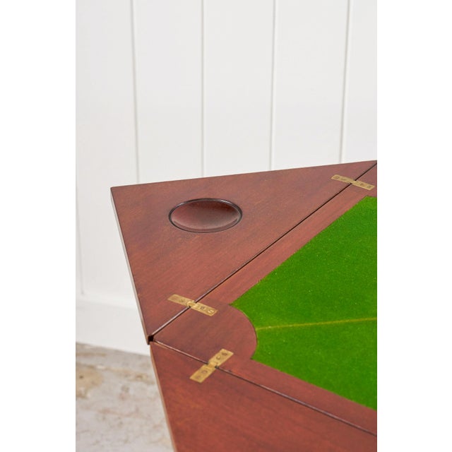 Edwardian Envelope Card Table For Sale - Image 16 of 18