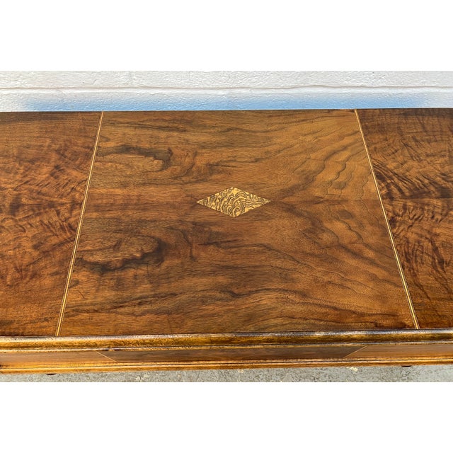 Vintage Figured Walnut Cedar Chest by Dillingham Mfg. Co For Sale - Image 12 of 13