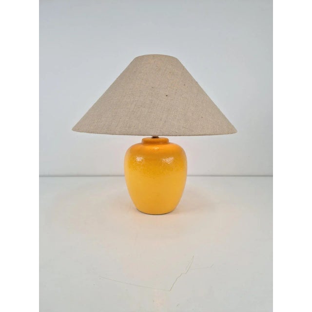 Vintage Ceramic Jar Verona Table Lamp by Habitat, 1980 For Sale - Image 10 of 10